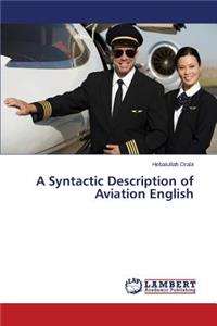 Syntactic Description of Aviation English