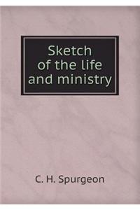 Sketch of the Life and Ministry