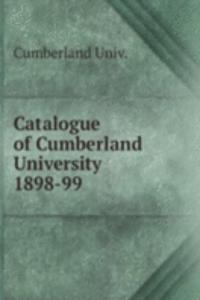 Catalogue of Cumberland University