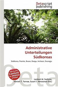 Administrative Unterteilungen Sudkoreas