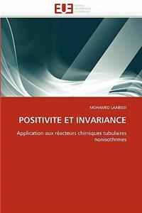 Positivité et invariance