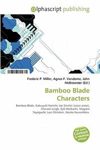 Bamboo Blade Characters