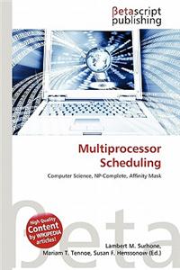 Multiprocessor Scheduling