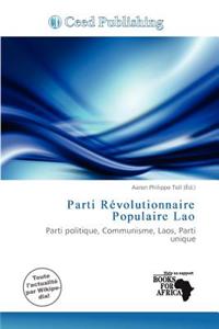 Parti R Volutionnaire Populaire Lao