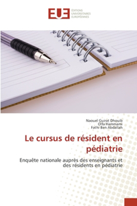 cursus de résident en pédiatrie