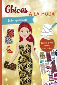 Pegatinas: Chicas a la Moda. Estilos Glamurosos
