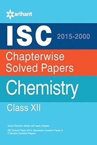 Isc Chapterwise Solved Papers Chemistry Class 12Th