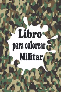 Libro para colorear Militar