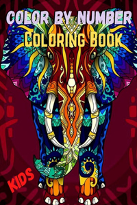 Color By Number Coloring Book Color Kids