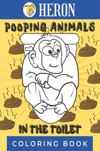 Pooping Animals in The Toilet