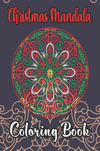 Christmas Mandala Coloring Book