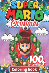 Super mario Christmas Coloring Book