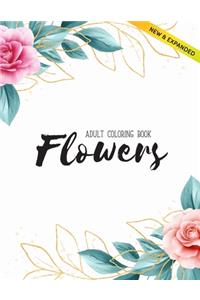 Flowers Coloring Book