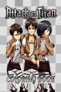 attack on titan coloring book