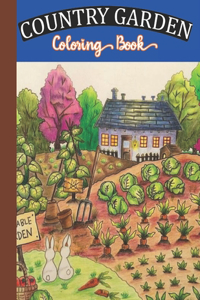 Country Garden Coloring Book