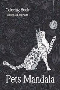 Pets Mandala - Coloring Book - Relaxing and Inspiration