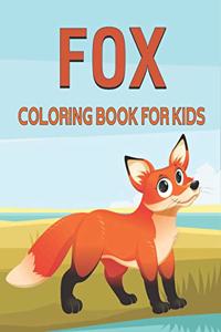 Fox Coloring Book For Kids