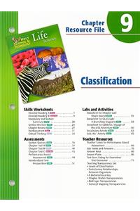 Holt Science & Technology Life Science Chapter 9 Resource File: Classification