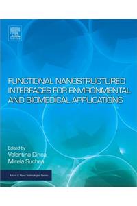 Functional Nanostructured Interfaces for Environmental and Biomedical Applications