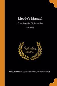 Moody's Manual