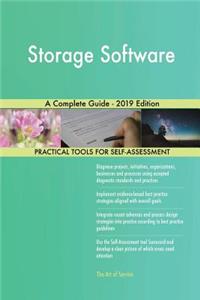 Storage Software A Complete Guide - 2019 Edition