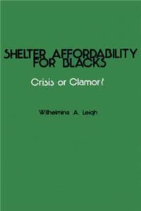 Shelter Affordability for Blacks