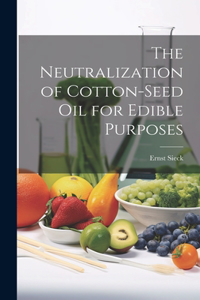 Neutralization of Cotton-seed oil for Edible Purposes