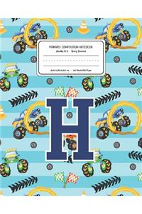 Primary Composition Notebook Grades K-2 Story Journal H