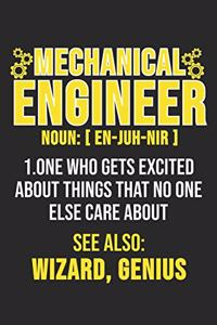 Mechanical Engineer Noun