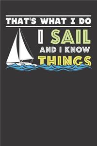 Sailing Boating Notebook Journal