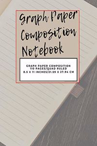 Graph Paper Composition Notebook