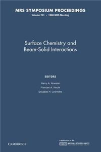 Surface Chemistry and Beam-Solid Interactions: Volume 201