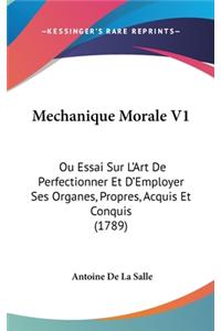 Mechanique Morale V1