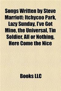 Songs Written by Steve Marriott