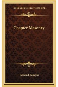 Chapter Masonry
