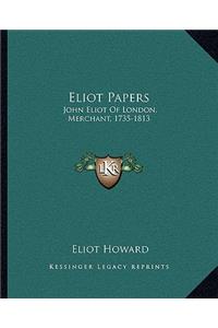 Eliot Papers