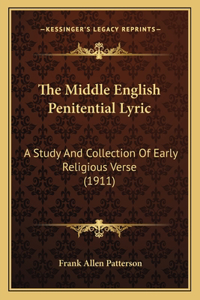 Middle English Penitential Lyric