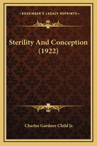 Sterility And Conception (1922)