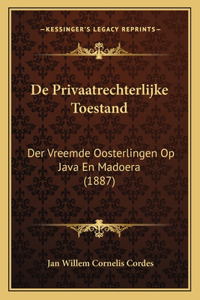 De Privaatrechterlijke Toestand
