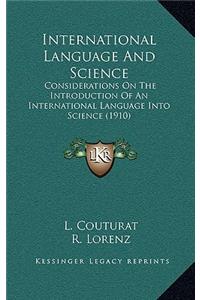 International Language And Science