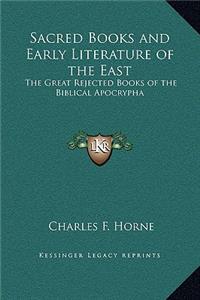 Sacred Books and Early Literature of the East