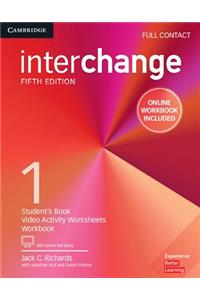 Interchange Level 1 Full Contact with Online Self-Study and Online Workbook