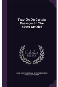 Tract Xc On Certain Passages In The Xxxix Articles