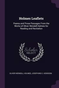 Holmes Leaflets