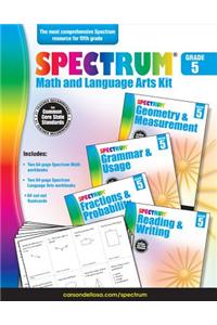 Spectrum Math and Language Arts Kit Grade 5