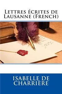Lettres Ecrites de Lausanne (French)