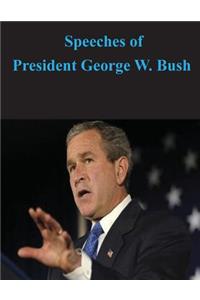 Speeches of President George W. Bush