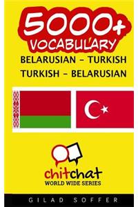 5000+ Belarusian - Turkish Turkish - Belarusian Vocabulary