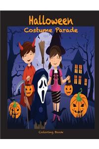 Halloween Costume Parade Coloring Book