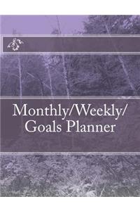 Monthly/Weekly/Goals Planner